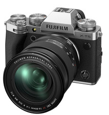 FUJIFILM X-T5 Mirrorless Digital Camera XF16-80mm Lens Kit - Silver