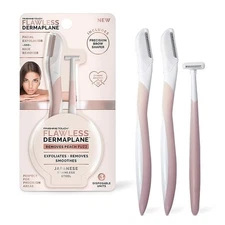 Finishing Touch Flawless DermaPlane  Facial Exfoliator & Hair Remover. ** 2PK !!