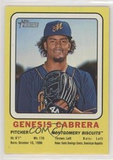 2018 Topps Heritage Minor League Edition Genesis Cabrera #69CC-GC 9ij