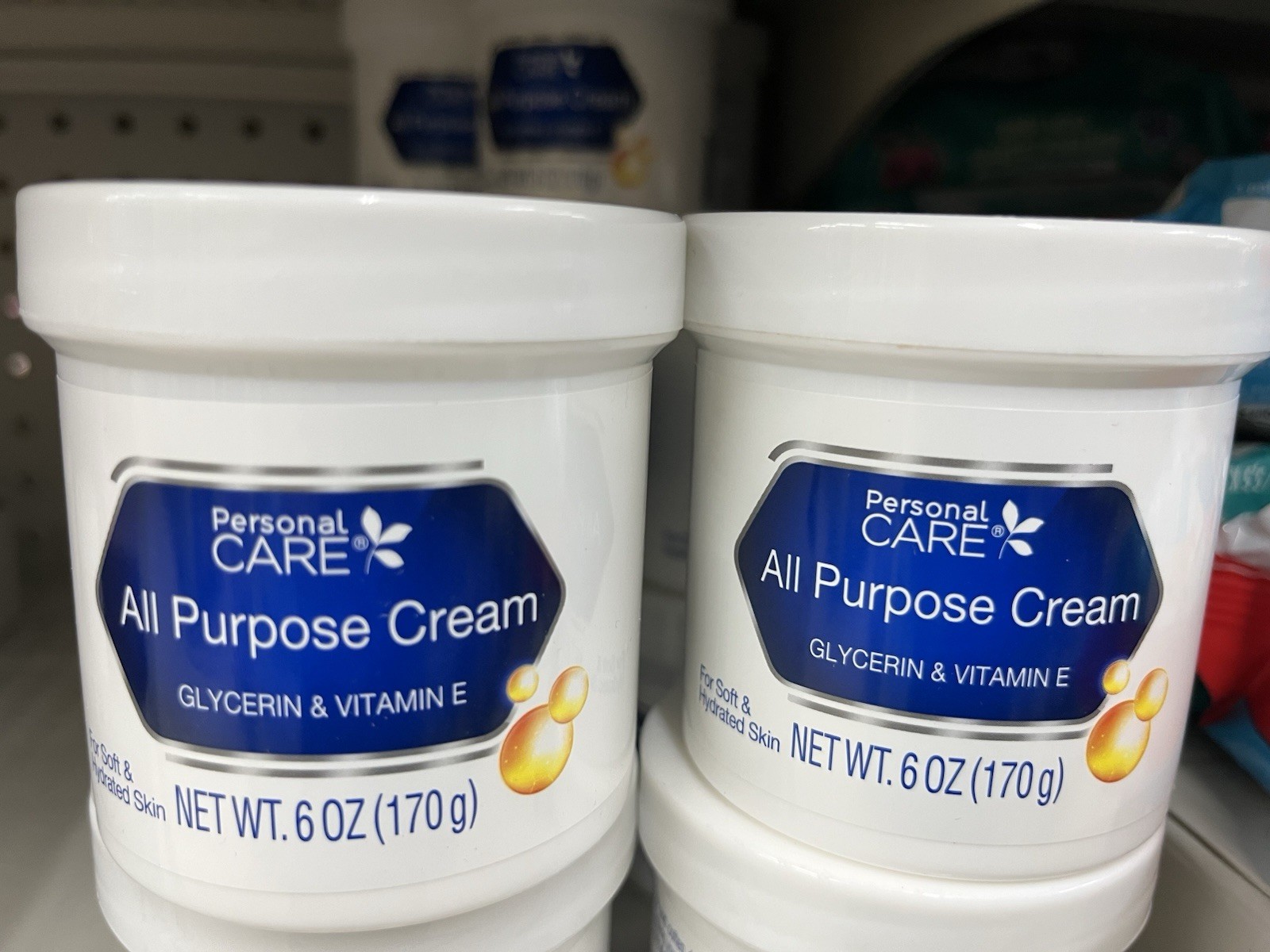 2x of GLYCERIN & VITAMIN E Al Cream/ Lotion with Vitamin E by Personal Care