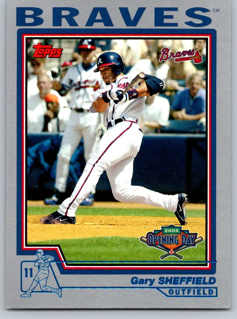 2004 Topps Opening Day #105 Gary Sheffield Atlanta Braves
