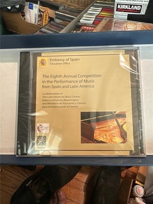 The Eighth Annual Competition The Performance Of Music From Spain And Latin CD