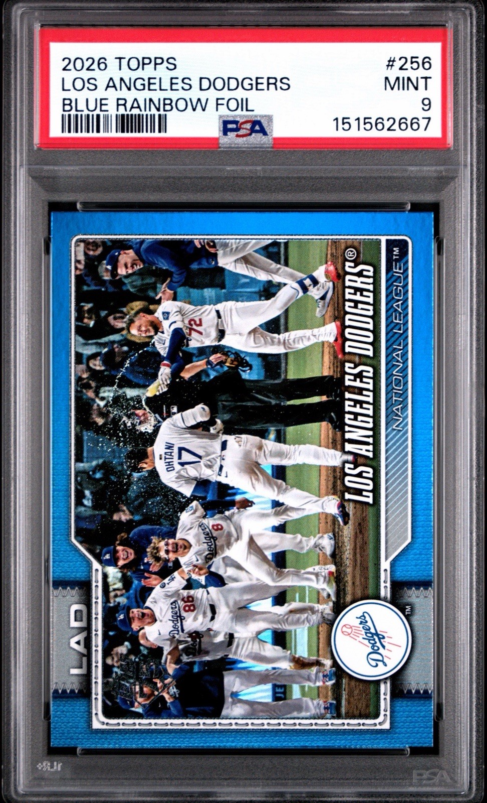 Topps Blue Shohei Ohtani front