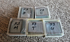 5 NIKON F3 FOCUSING SCREENS C K M T U Mint