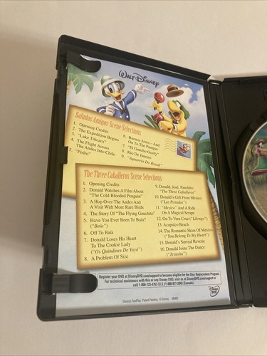 Saludos Amigos & The Three Caballeros DVD 2-Movie Collection Animated Disney - Imagen 5 de 8