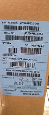 Polycom VVX 250 IP Phone