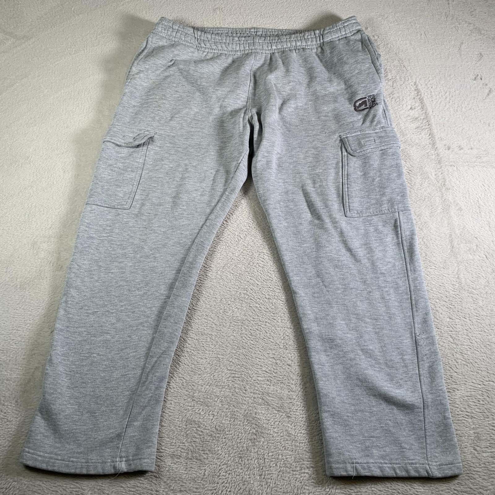 Ecko Function Sweatpants Mens Large Gray Fleece C… - image 1