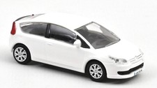 Vehicle Model Car Scale 1:87 Norev CITROËN C4 COUPE 2004 WHITE Static