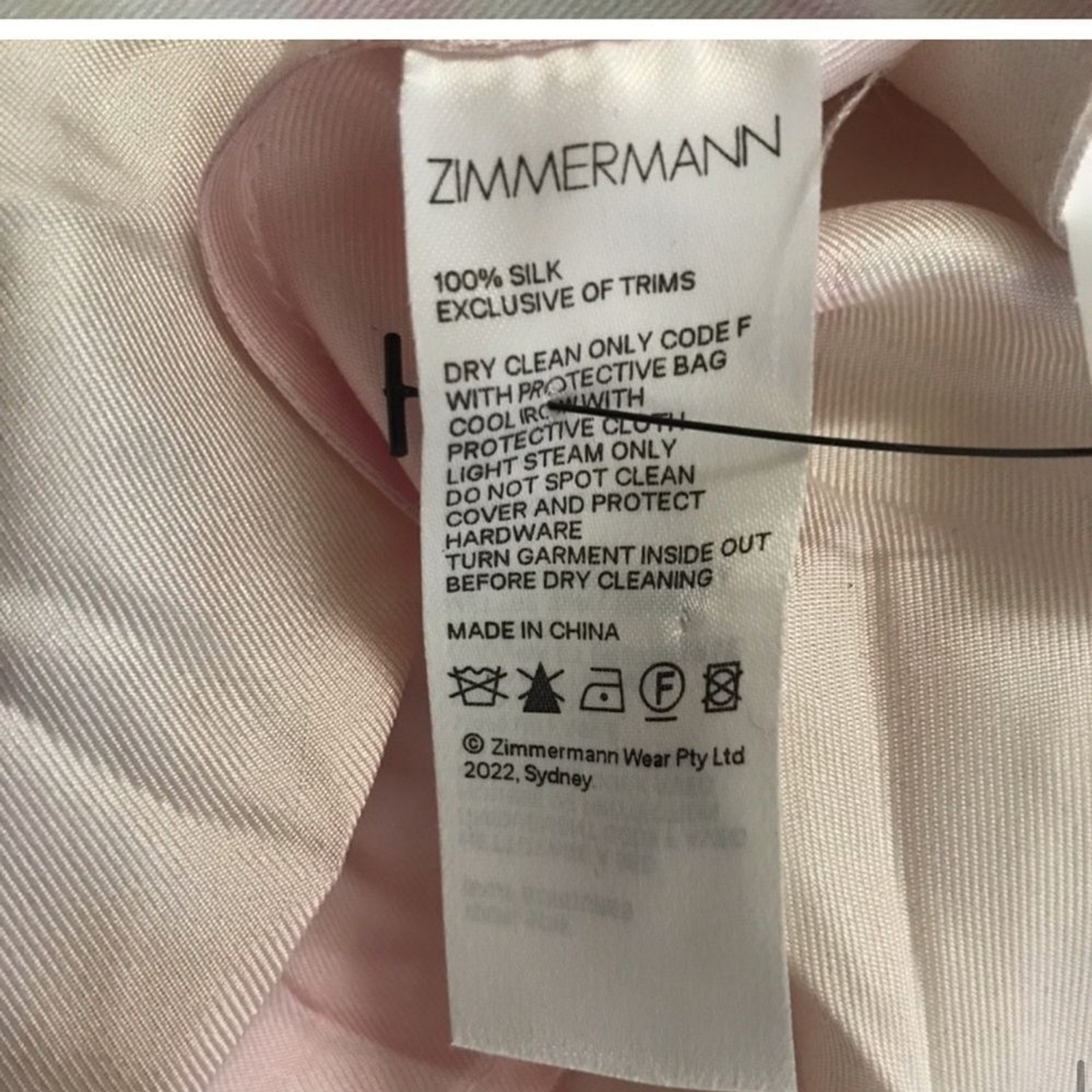 NWOT zimmermann celetial day dress