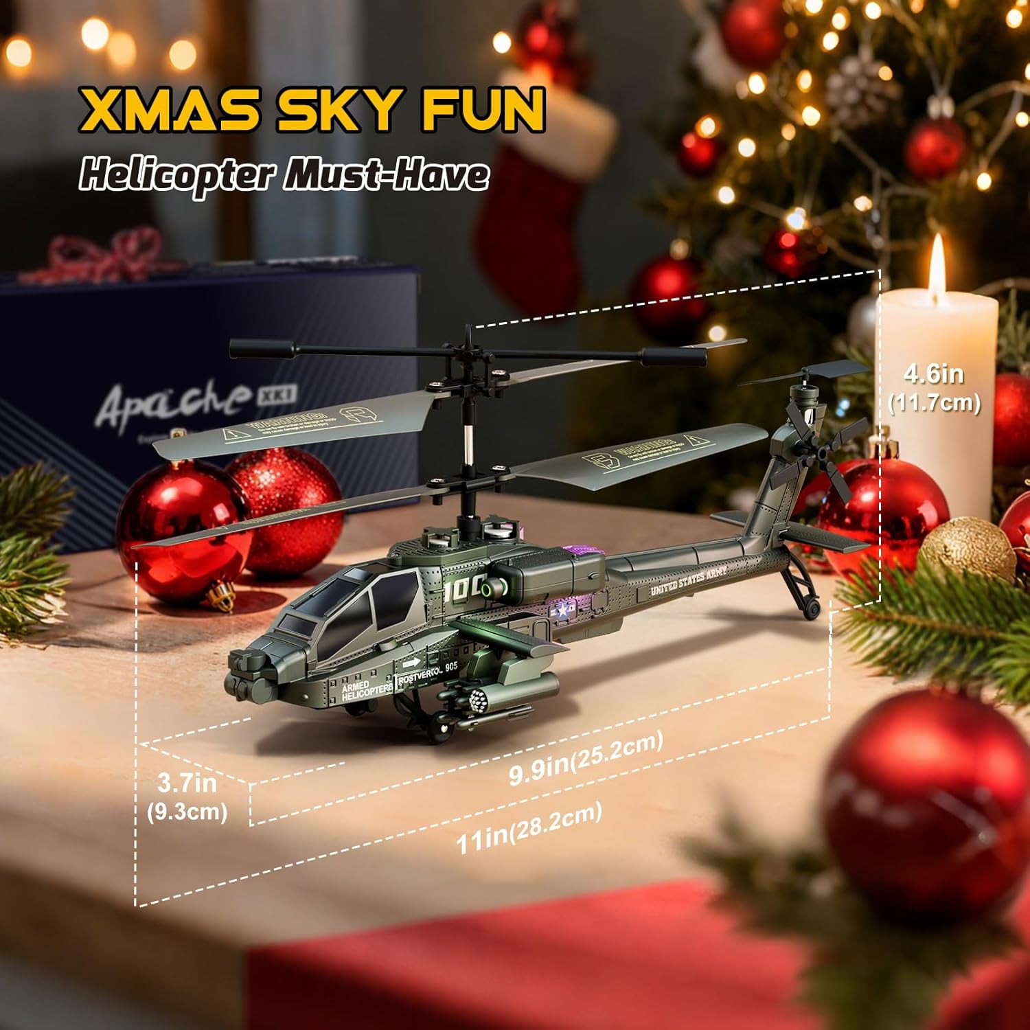 RC Helicopter, Remote Control Helicopter Toy for Kids, Beginners and Adults w...