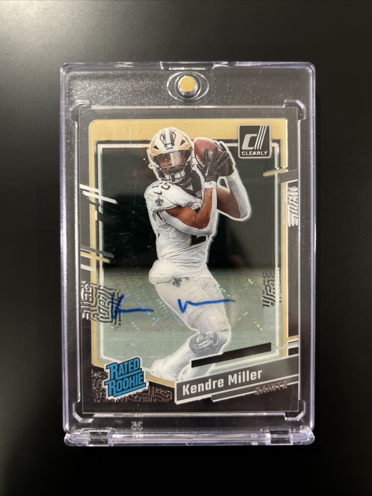 Kendre Miller Panini Clearly Donruss #72 Autograph