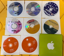 1999 Apple Macintosh iMac Software Install, Restore  Discs Bundle OS