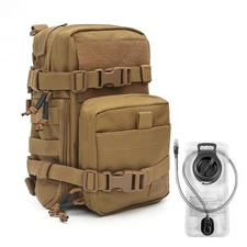 GZ XINXING Tactical Hydration Backpack - 1.5L Water Bladder, Mini MOLLE Tacti...