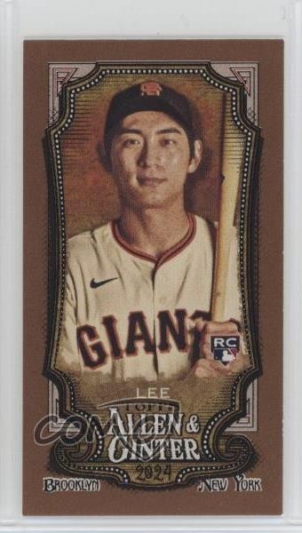 2024 Topps Allen & Ginter Mini Gold Border Jung-Hoo Lee #269 g9n