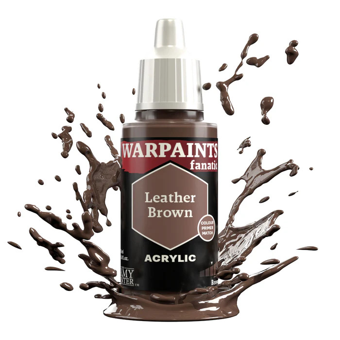 Leather Brown Paint - Warpaints Fanatic 18ml - The Army Painter - Image 6