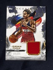 2025 Topps Inception #REC-JP Jordan Poole Game Worn Relic