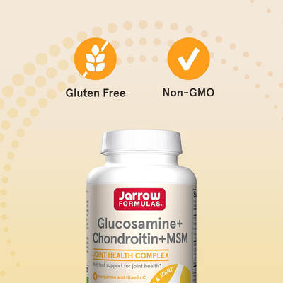 Glucosamine, Chondroitin, and MSM Capsules; Joint Support Supplement with Vit...