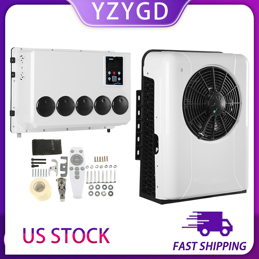 12V Trucks Air Conditioner 12000BTU For Semi Bus RV Caravan Vans Mini Split A/C