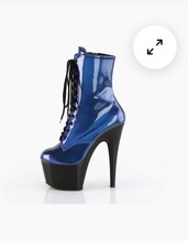 Pleaser ADO1020SHG/BLU-PP/B SZ 10