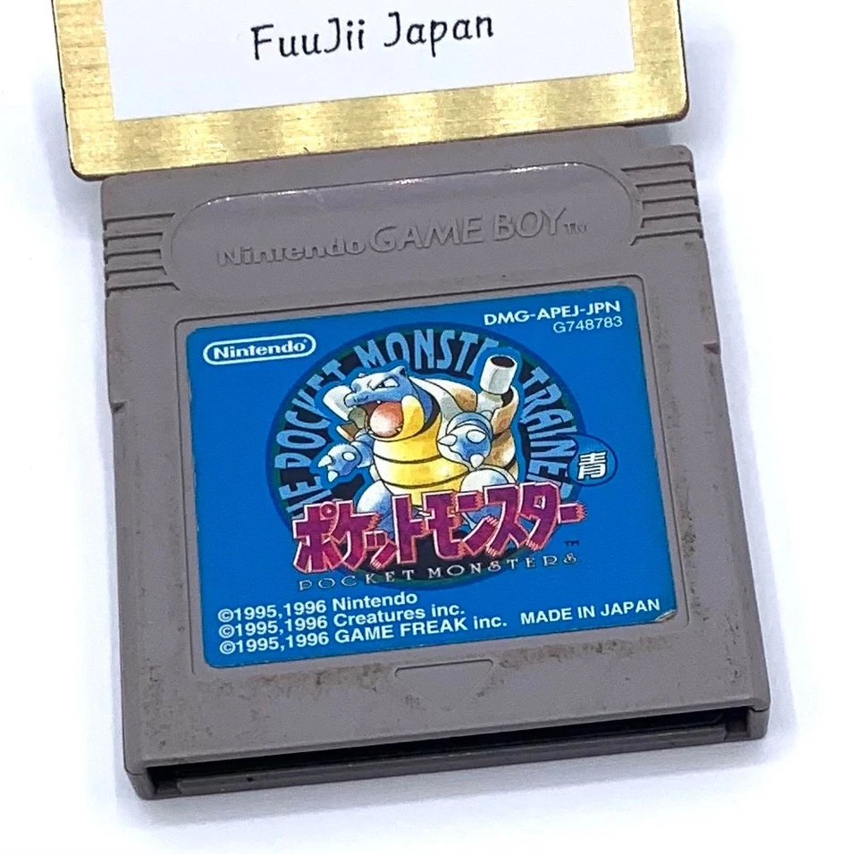 Pokemon Blue ver. Nintendo Gameboy GB Japanese Cartridge Cleaned Game boy - Image 3 of 4