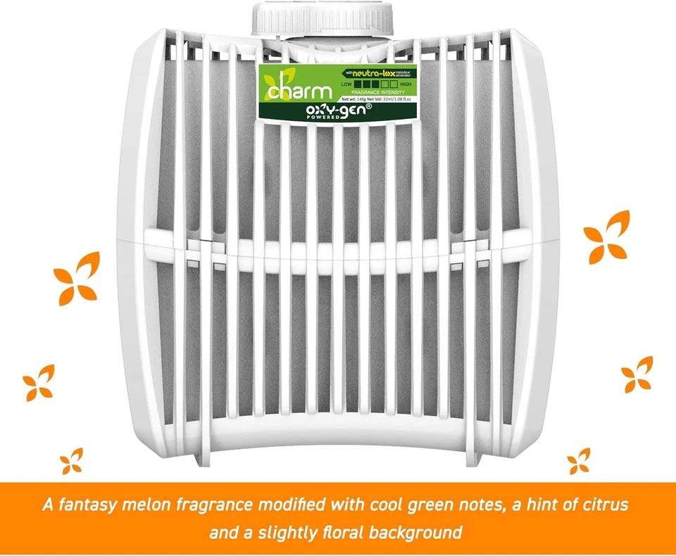 Cartucho con dije de pepino melón 4 unidades Oxygen-Pro - Dura 60 días, ecológico Foto 4 de 4