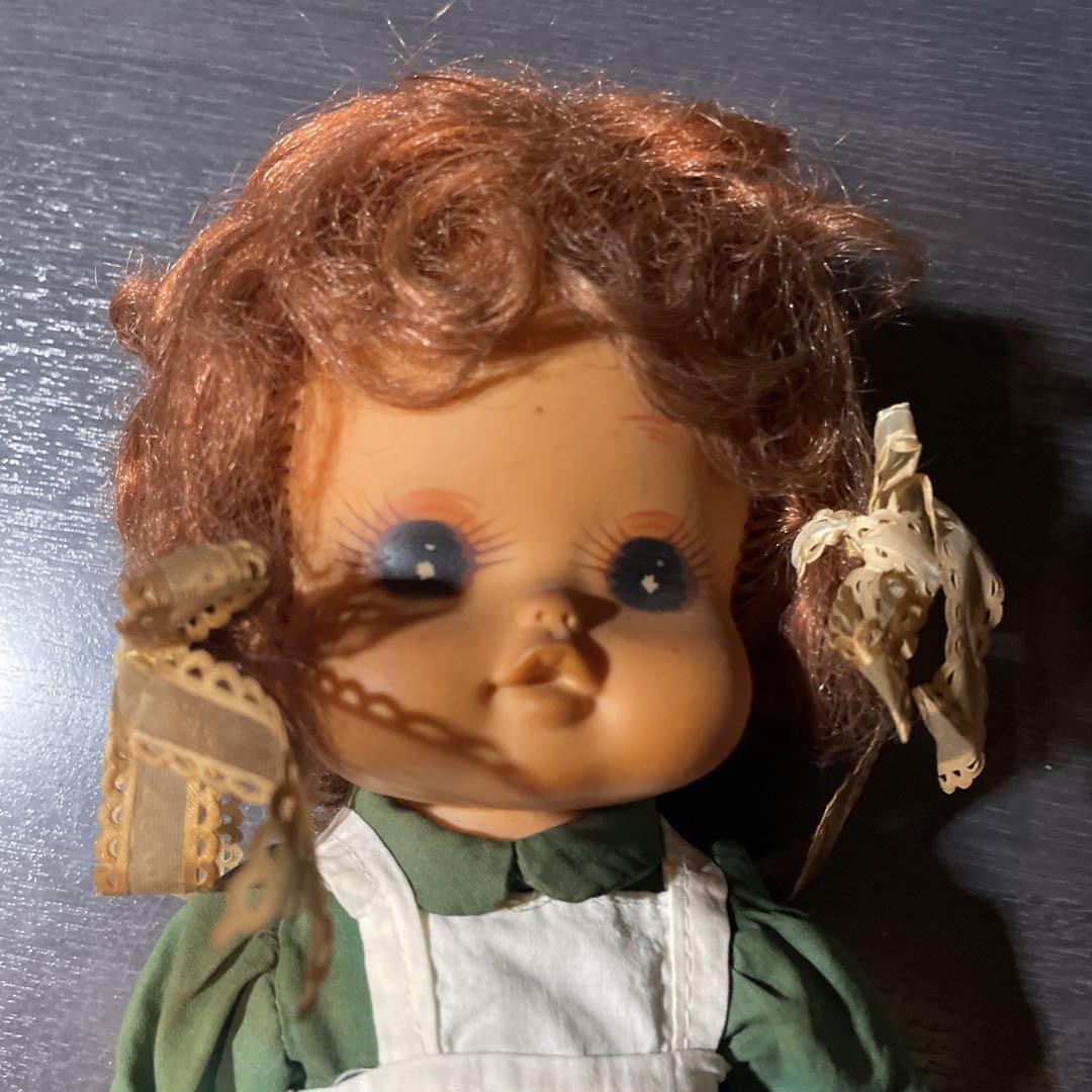 Sekiguchi Mademoiselle Jeje Doll Showa Retro Girl 30Cm Redhead