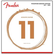 Fender 60CL Phosphor Bronze Acoustic Strings - CLight