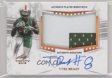 2019 Leaf Trinity Patch Auto Tyre Brady #PA-TB1 Patch Auto 0b2