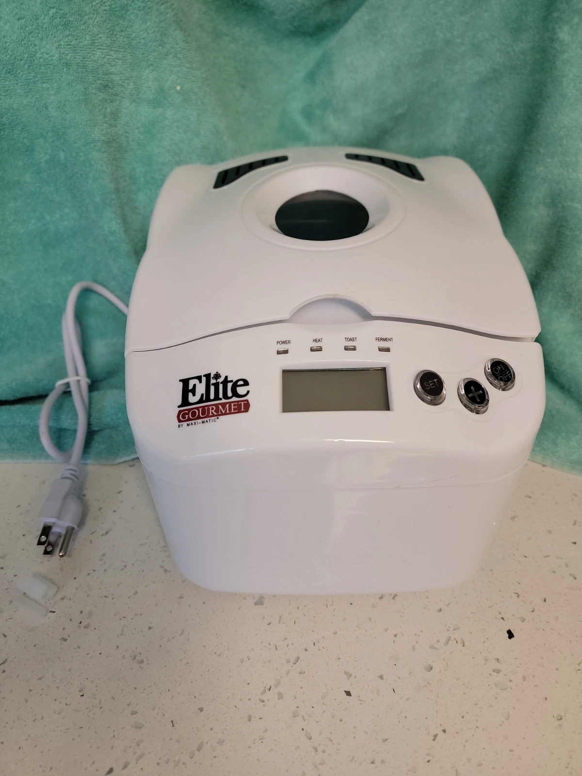 Elite Gourmet (EBM1206) Digital Bread Maker Machine 1/2lb Loaf Size