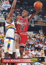 ~*~ COREY WILLIAMS ~ 1992 Upper Deck ~ DRAFT PICK ~ ROOKIE CARD ~ RC ~ #18b ~*~. rookie card picture