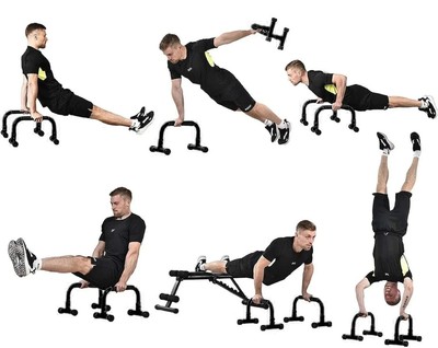 Fitness Parallett Steigung Push Up ABS Übung Krafttraining für Handstände