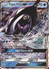 tapu fini pokemon card value GX 39/147 Holo Ultra Rare Burning Shadows Near If your opponent has no Benched Pokemon Tapu Fini REVERSE HOLO RARE