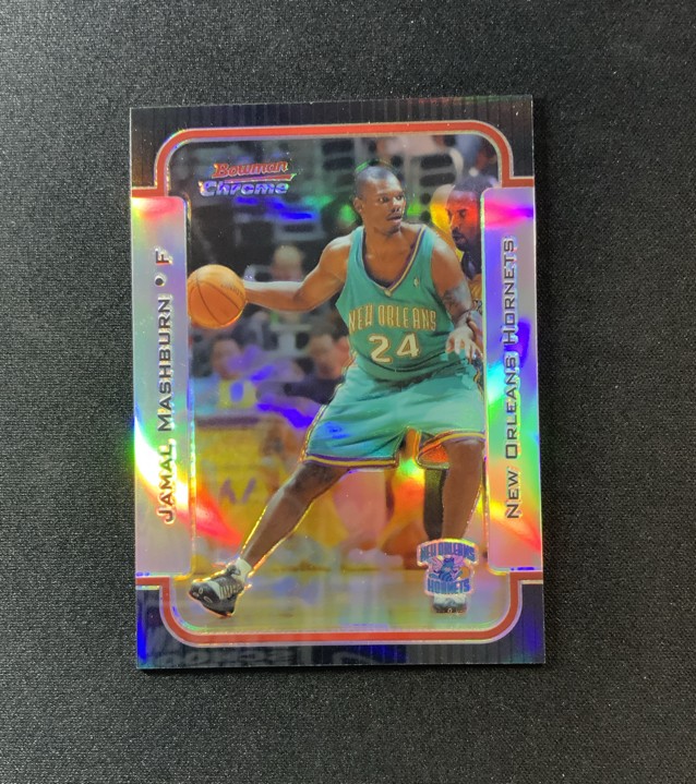2003-04 Bowman Rookies & Stars - Jamal Mashburn #12 Chrome Refractor /300