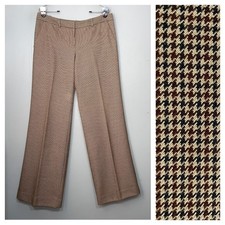 The Limited Trousers Size 8 Cassidy Fit Houndstooth Dress Pants Y2K Office Twee