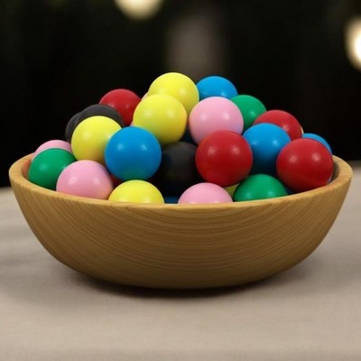 Fruchtgeschmack Gobstoppers Süßigkeiten Kugeln Halal Glutenfrei Großpackung Süßigkeiten