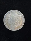 1886 Morgan Silver Dollar, Circulated, Philadelphia Mint, 0.9 Fine Silver