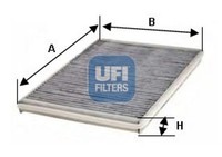 Innenraumfilter Ufi 54.116.00 Aktivkohlefilter FüR Ford Puma Ka Fiesta Courier 3