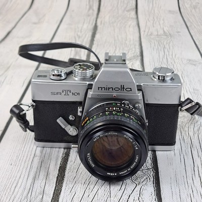 Minolta SRT-101 35mm Film Camera Needs Repair