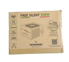 Alimentatore PC Tecnoware Free Silent PRO 550W ATX 20+4 pin FAL551FSP12