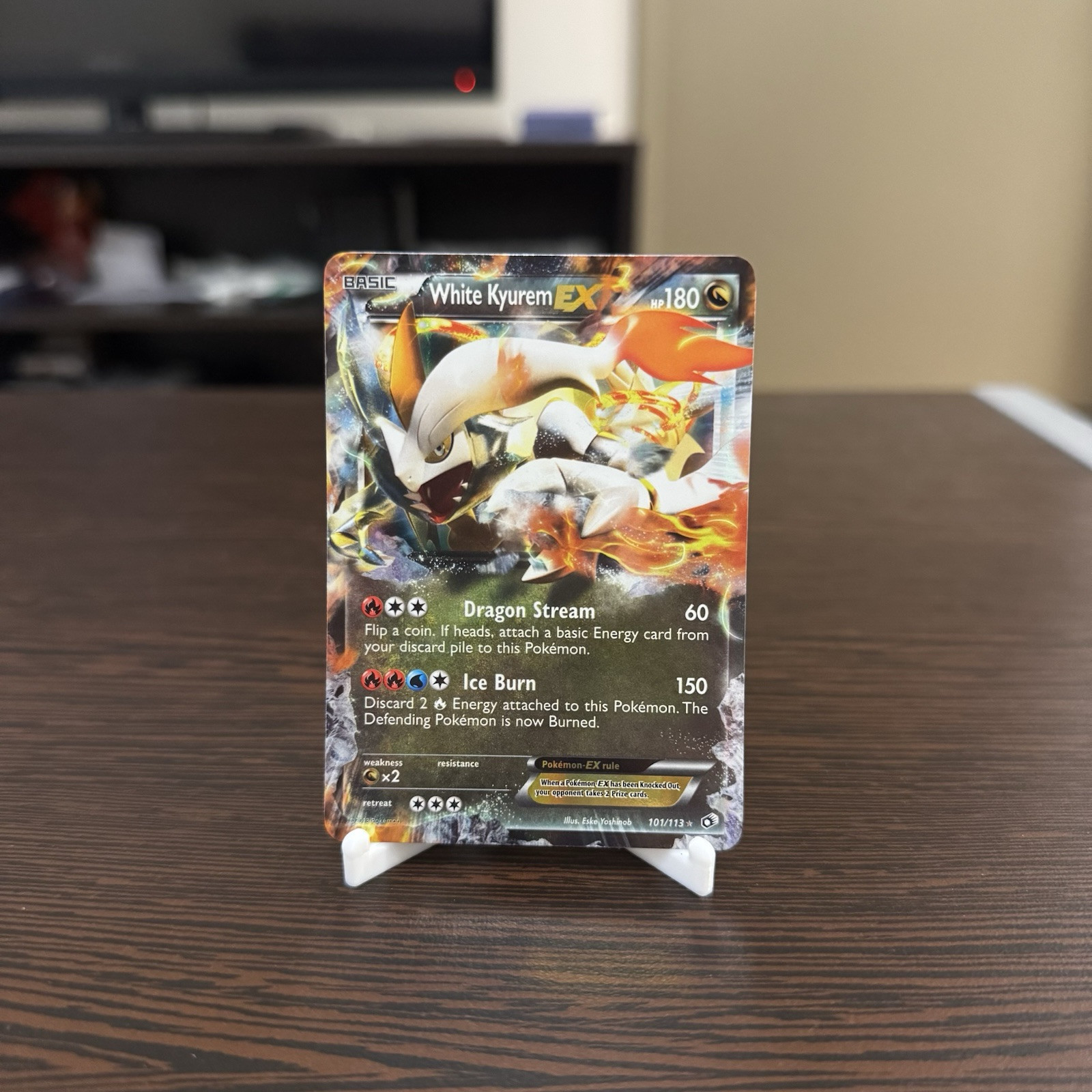 White Kyurem EX Legendary Treasures 2013 # 101/113