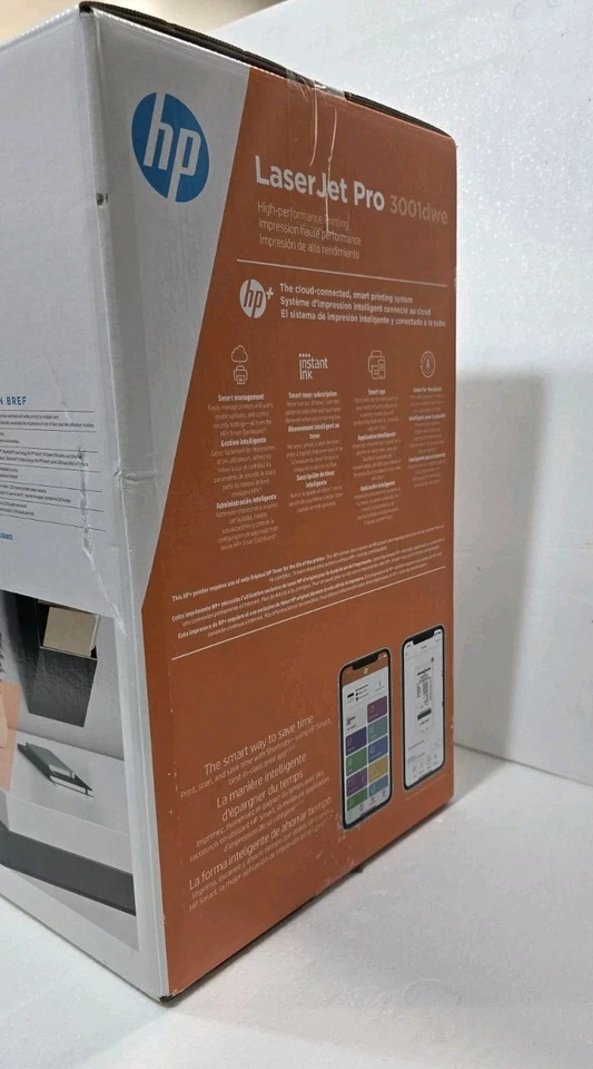 HP LaserJet Pro 3001dwe Printer | Mono | Wireless | Duplex | NEW & Sealed | Fast - Image 4 of 4
