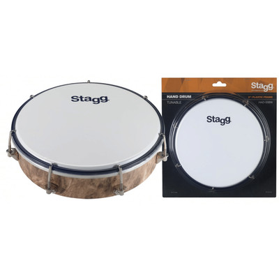 Stagg HAD-008W abstimmbare 8'' Kunststoff Handtrommel