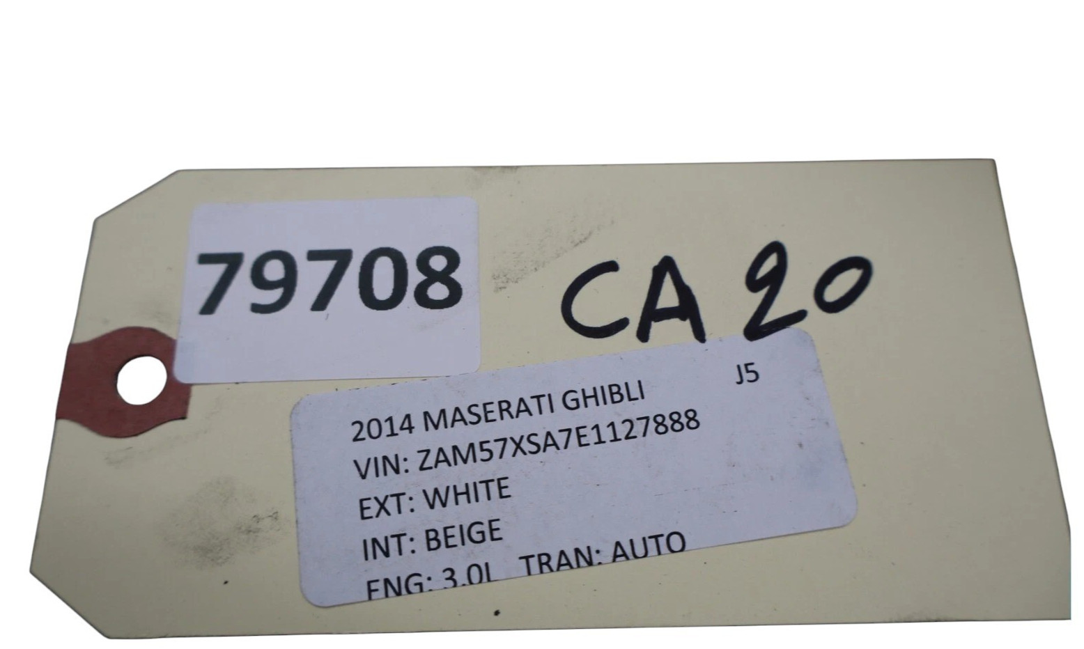 14-20 Maserati Ghibli Rear Right Passenger Side Lower Suspension Control Arm Oem