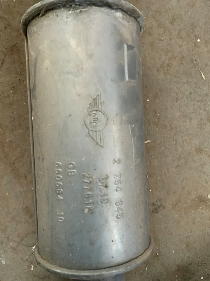 Silenciador delantero de escape Mini Cooper S y tubo flexible N14 N18 18307604566 08-15 R5x Foto 2 de 4