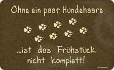 Tagliere Da Colazione Senza Peli Di Cane Divertente Regalo Tagliere