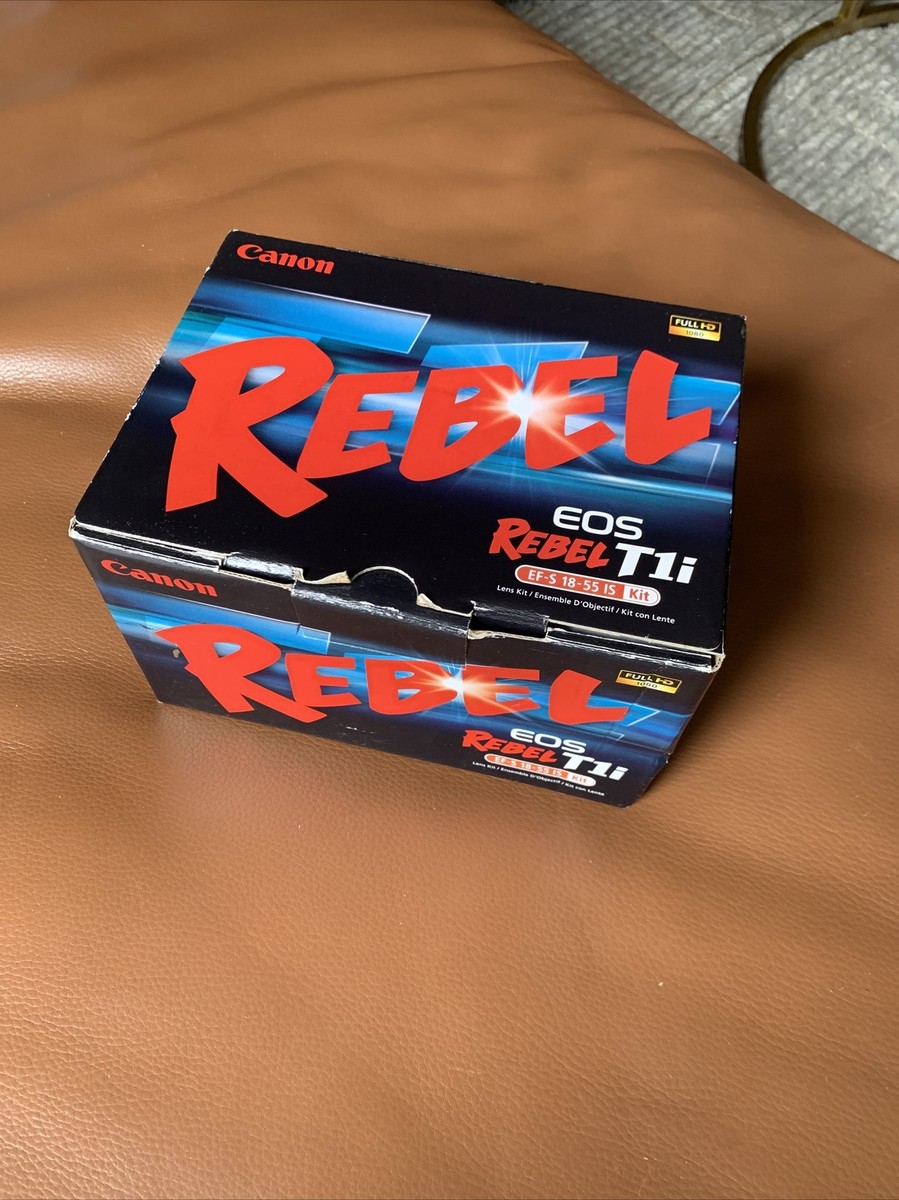 Canon EOS Rebel T1i with 18-55m lens New | eBay