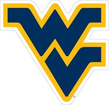 WVU WEST VIRGINIA Mountaineers X-Large SUPER Sized Logo Cornhole Decal