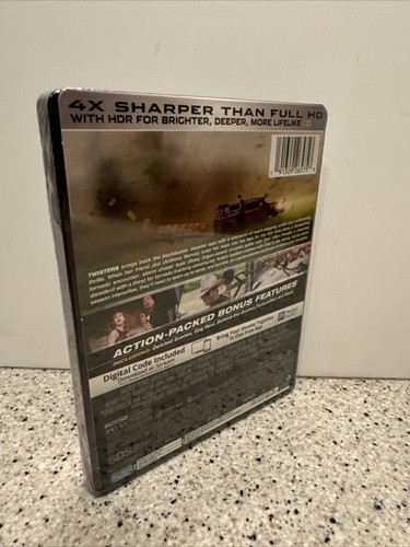 TWISTERS LIMITED EDITION WM EXCLUSIVE 4K STEELBOOK IN HAND!!! - Foto 2 di 3