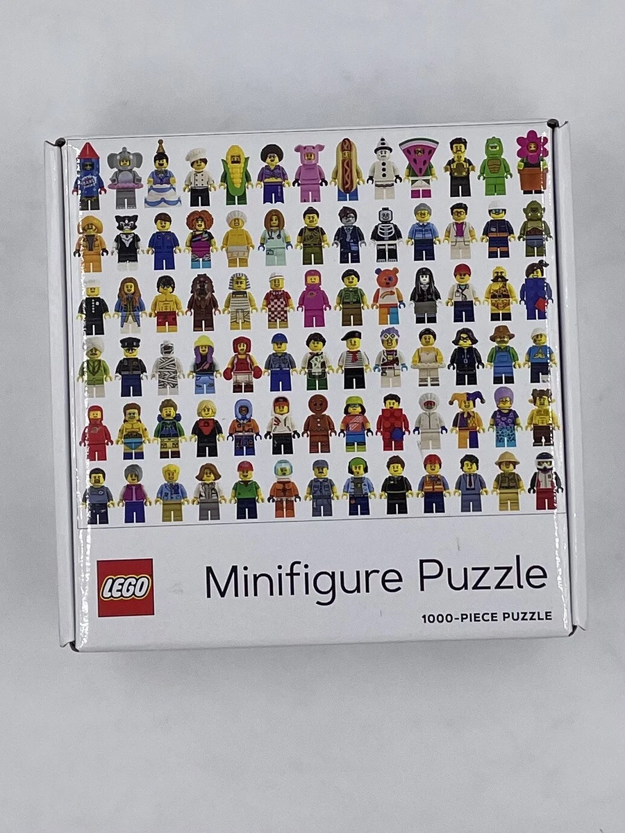 Chronicle Books LEGO Minifigure Puzzle