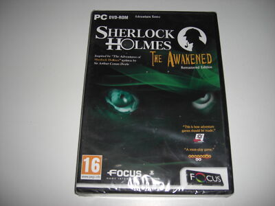 Sherlock Holmes THE AWAKENED Remastered Edition PC DVD Rom FO - NEU & VERSIEGELT
